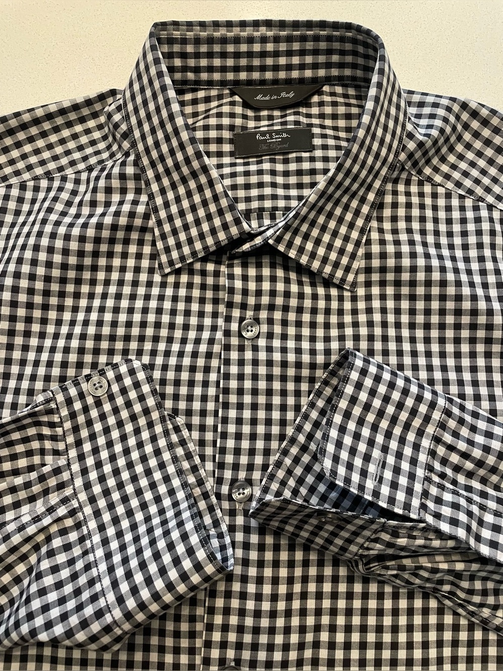 Paul Smith - cotton blend dress shirt Size 42 (16.5”neck)